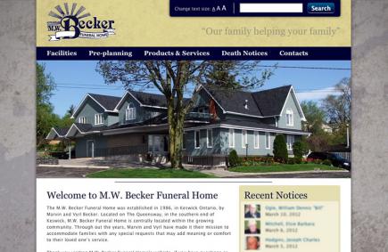 M.W. Becker Funeral Home